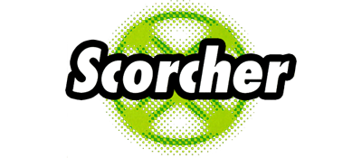 Scorcher logo for Sega Saturn